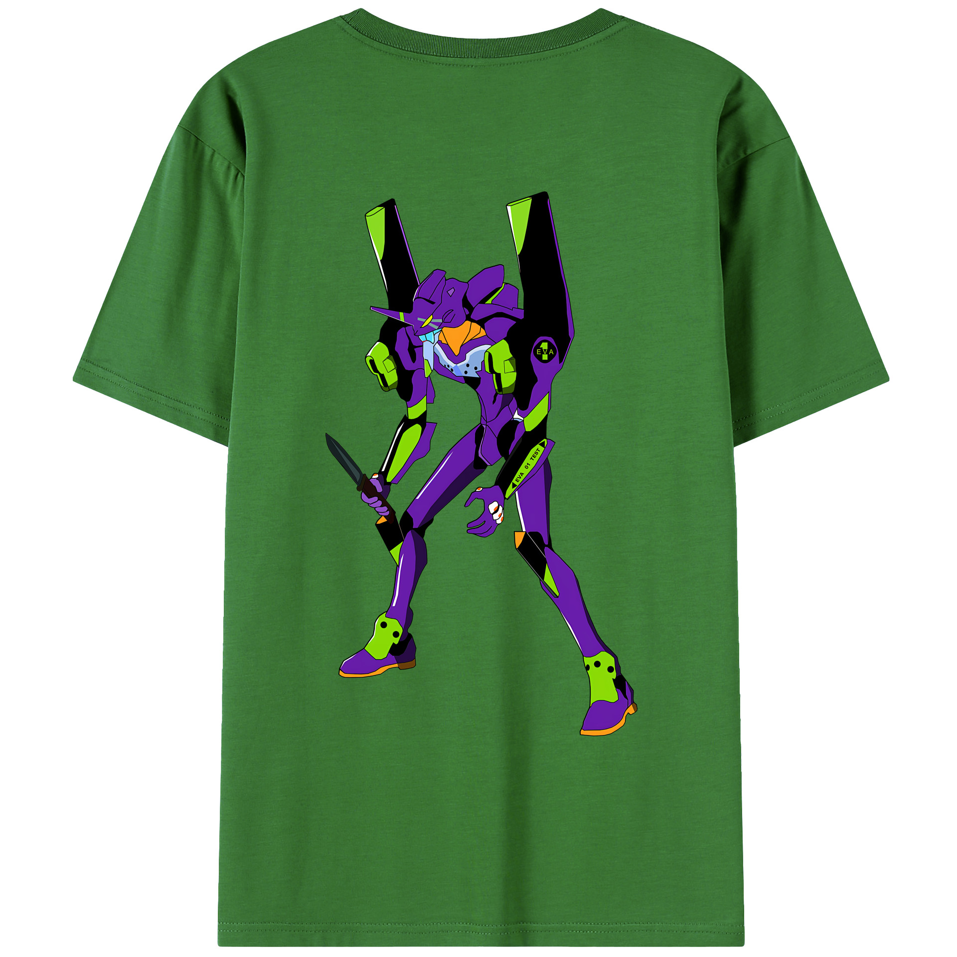 （画像用） EVA 新世紀エヴァンゲリオン レディース半袖Tシャツ(バックプリント)